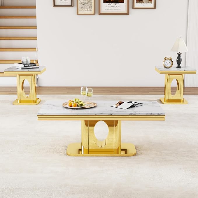 Gold+white