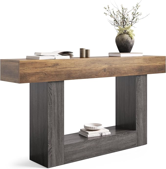 Rustic Brown and Grey