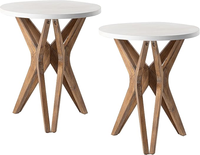White & Walnut
