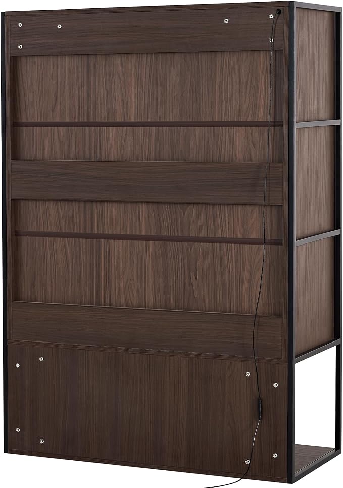 Black + Dark Walnut