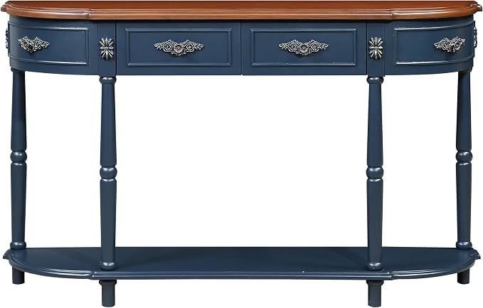 Navy Blue 2 Drawers