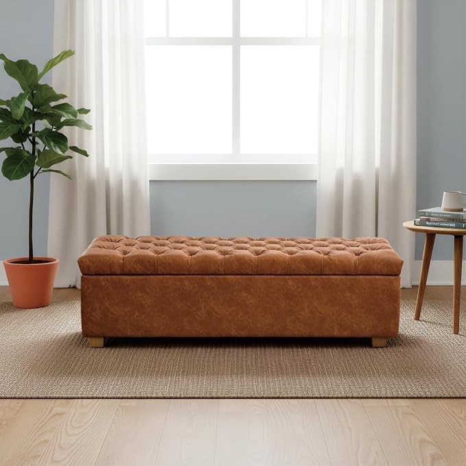 Storage Bench-brown