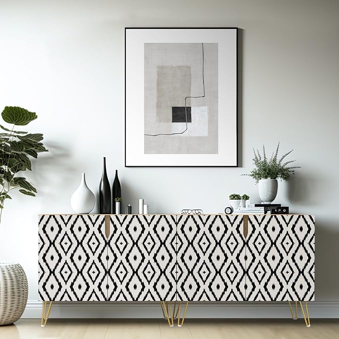 Colorful Geometric Diamond Patterns