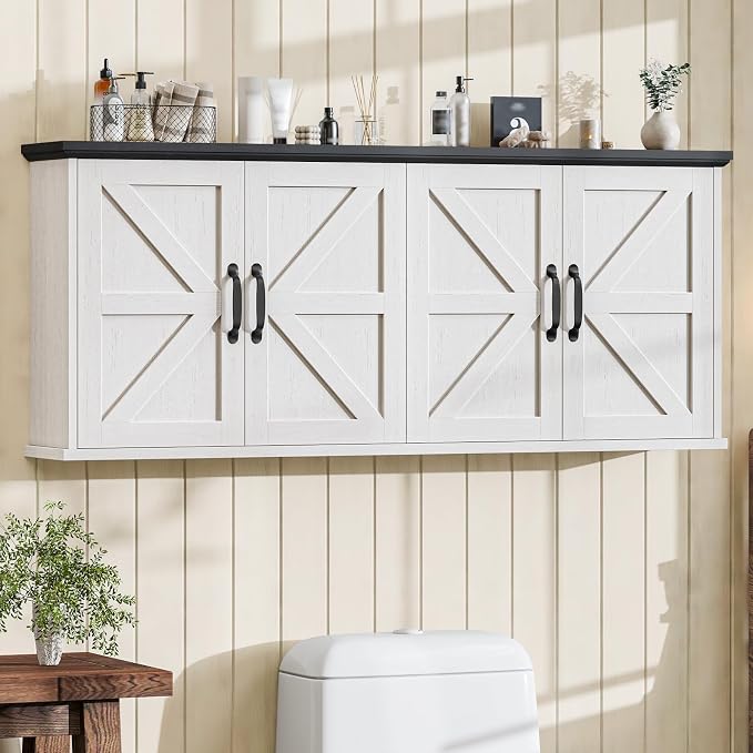 Rustic White and Black