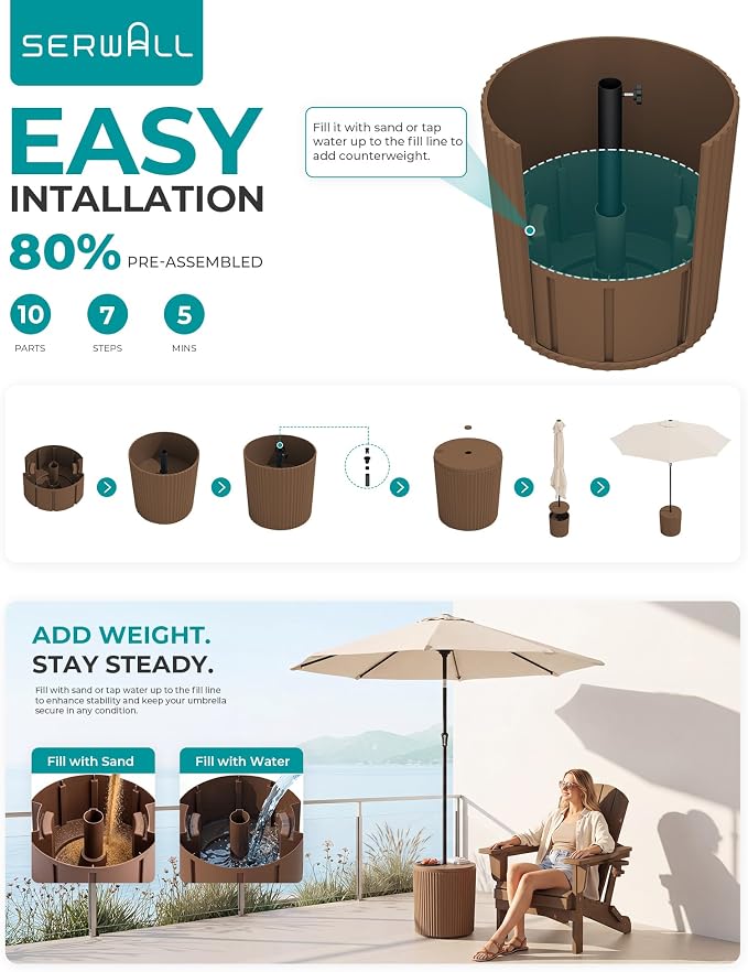 Brown（umbrella Hole）