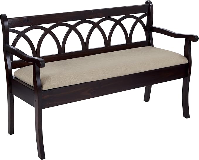 Antique Black Frame and Beige Seat