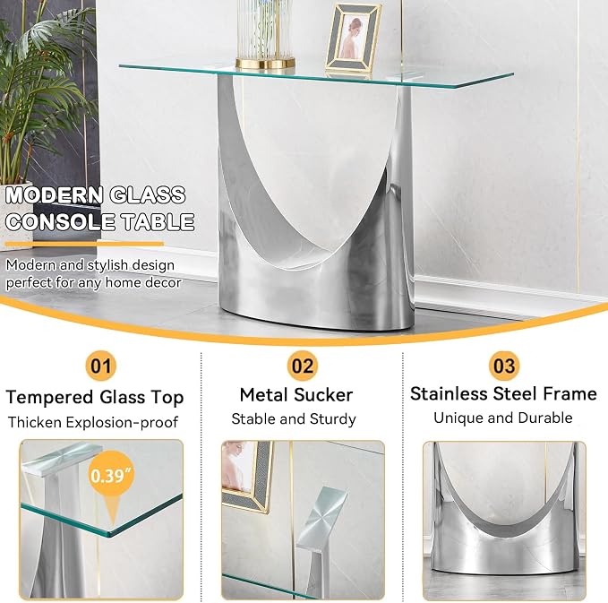 Silver-console