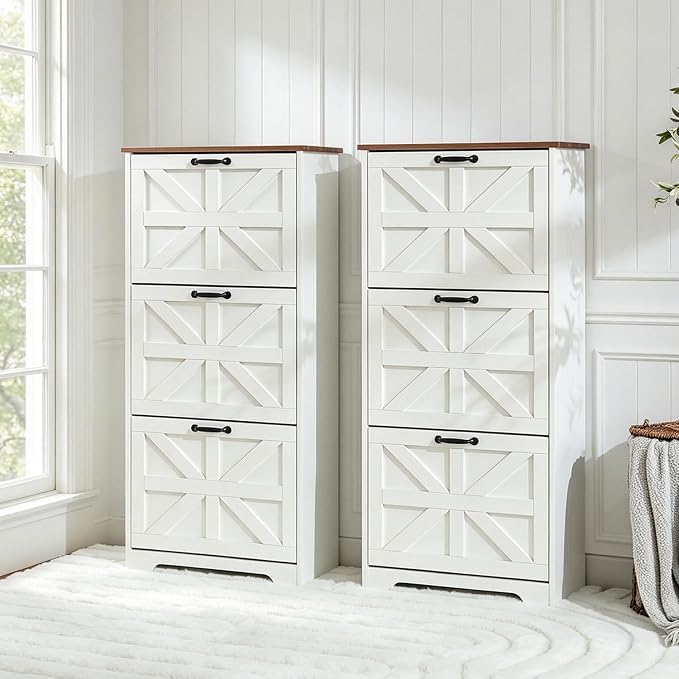 White(free Random Shoe Stool)