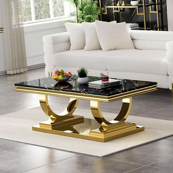 Black & Gold - Coffee Table