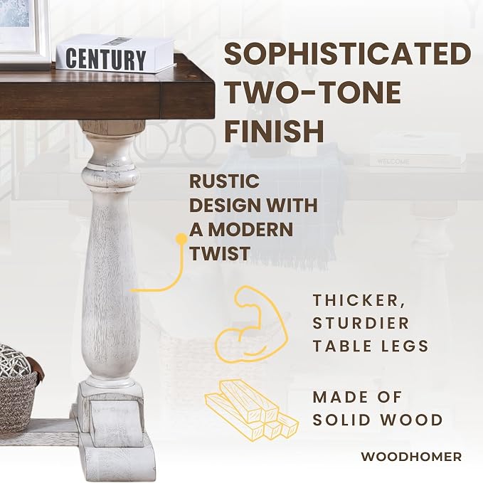 Antique Dark Oak + Antique White