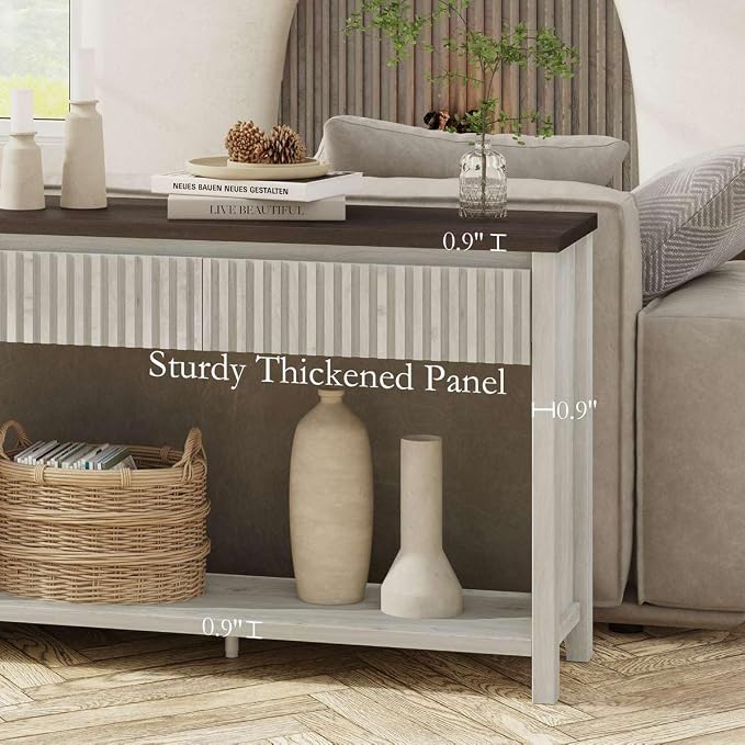 Walnut & Washed Grey