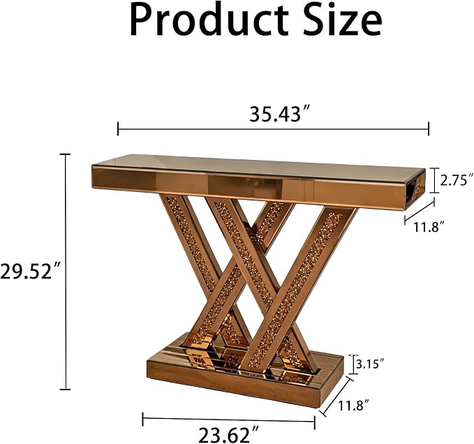 Brown Console Table