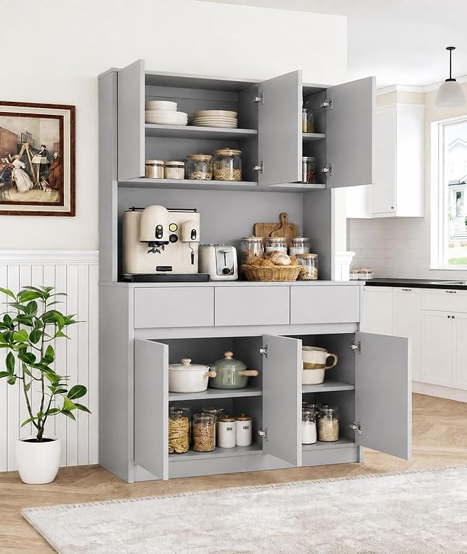 Grey-closed Cabinet