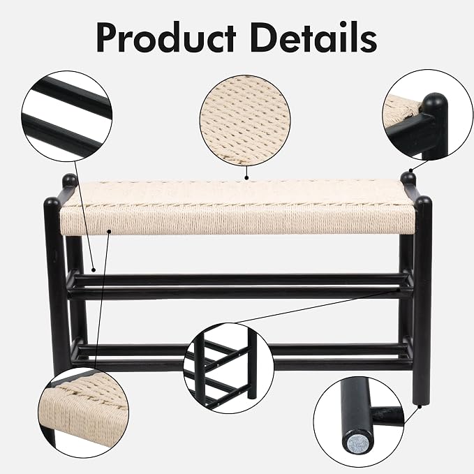 Black-3 Tier(rope Seat)