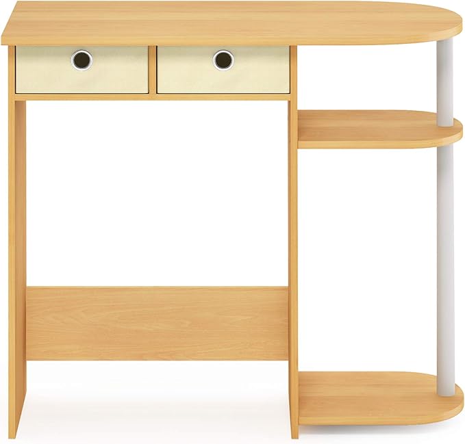 Beech/Ivory/White