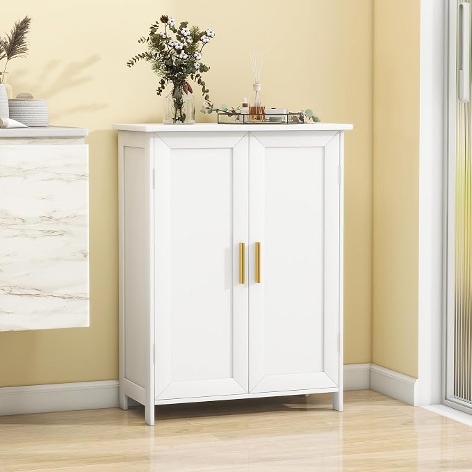 White With 2 Doors