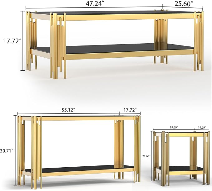 Black&gold Set 4
