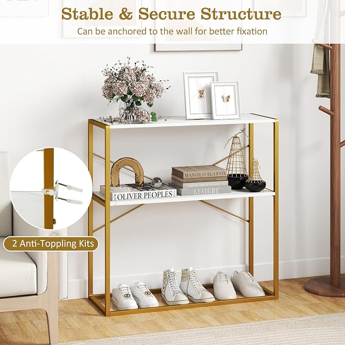 White & Gold