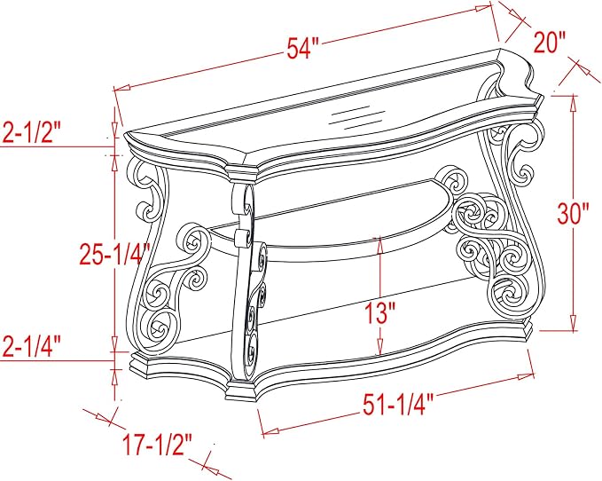 Midcentury-console Table