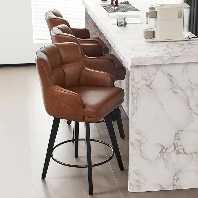 Brown- Faux Leather