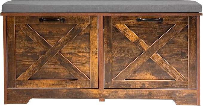 Brown-2 Flip Drawers