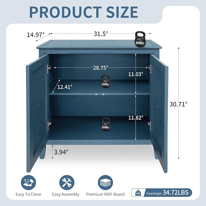Blue-2pcs