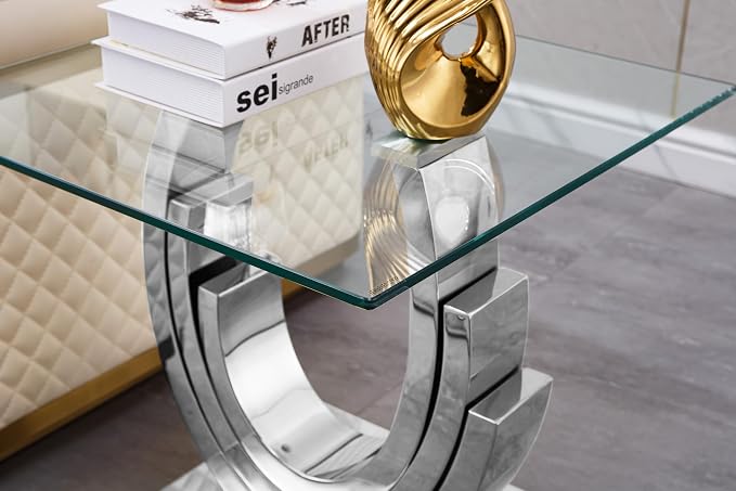 Silver End Table