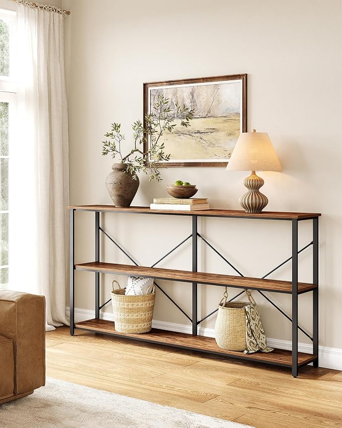 Rustic Brown and Black