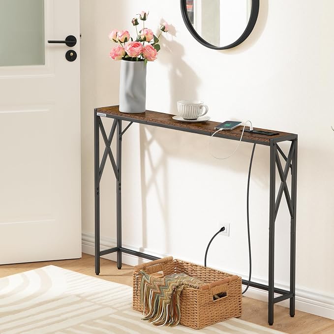 Rustic Brown, Black
