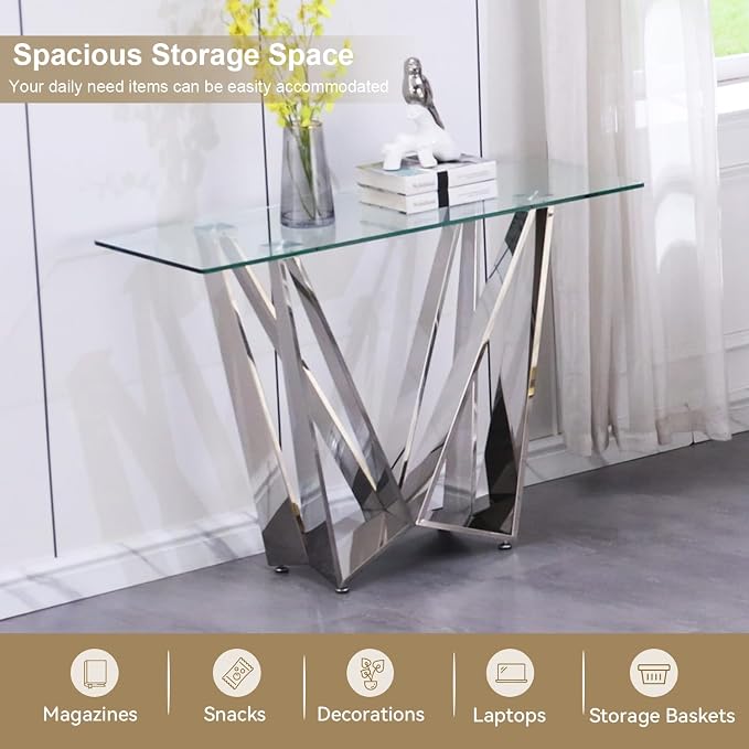 Silver-console