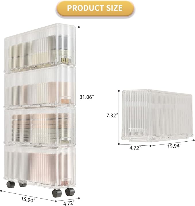 Clear White-4Pack