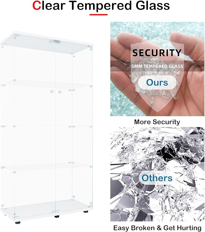 White - 2 Doors & 4 Shelves