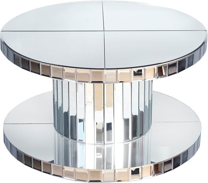 Silver Mirrored