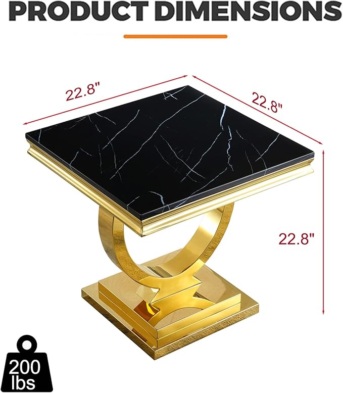Black Gold-end Table