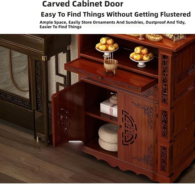 Rosewood Color, Double Drawer