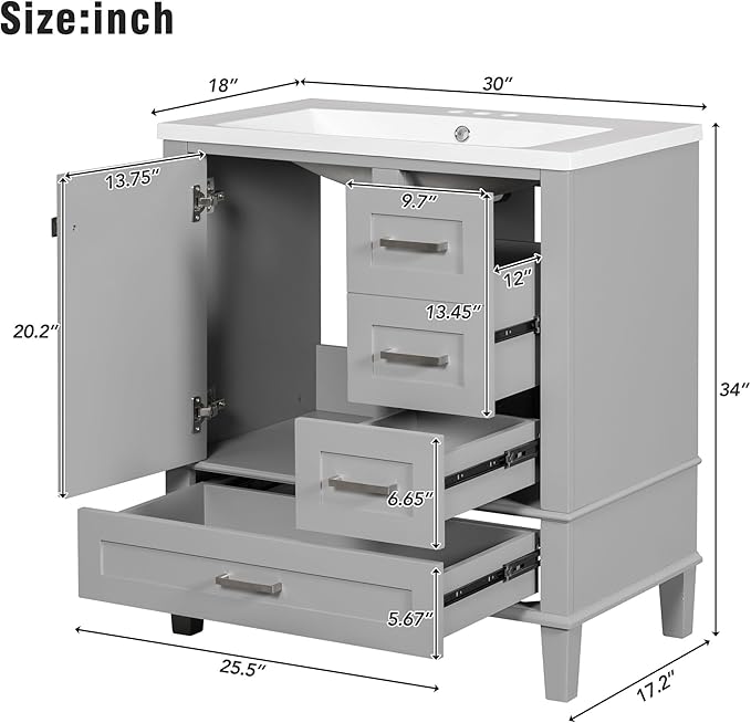Gray(drawers)