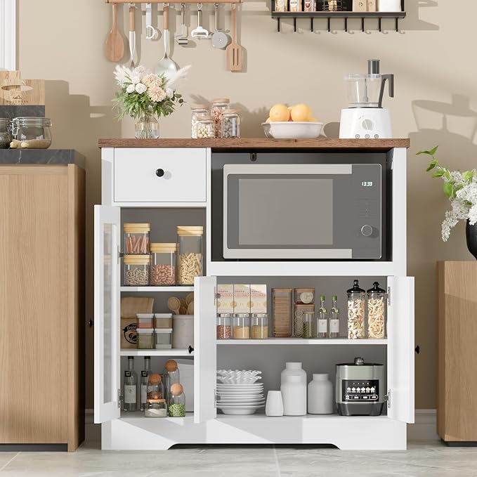 White & Walnut