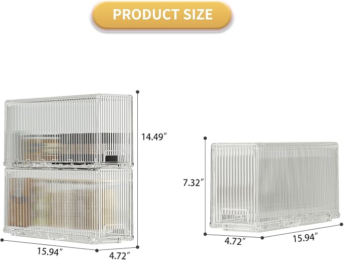 Clear White-2Pack