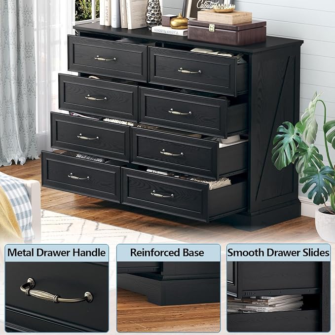 Black Wood Grain