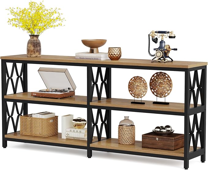 Natural Light Oak & Black
