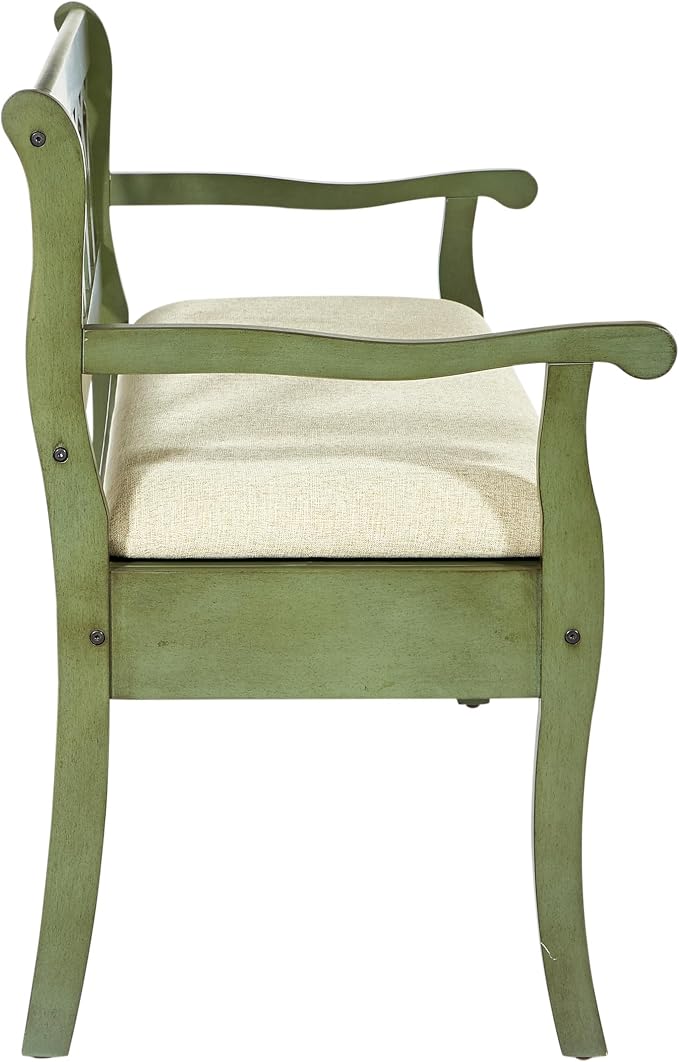 Antique Sage Frame and Beige Seat