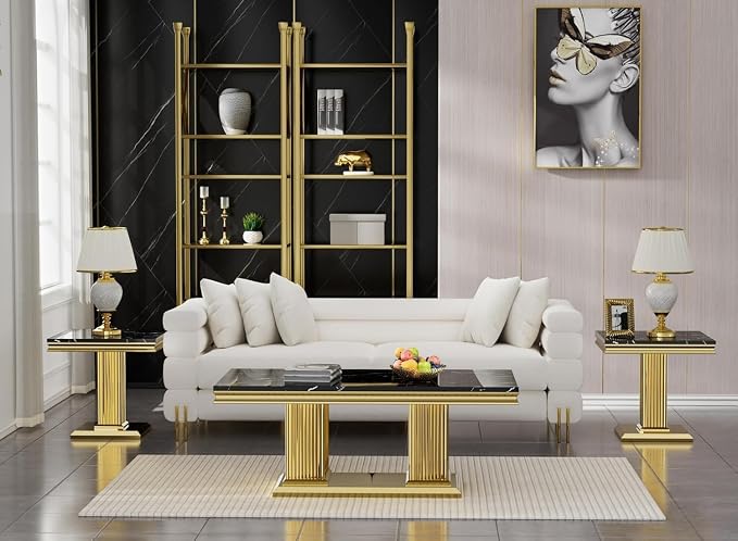 End Table - Black Gold