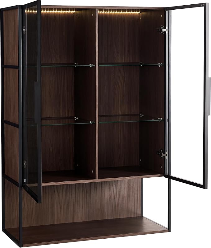 Black + Dark Walnut