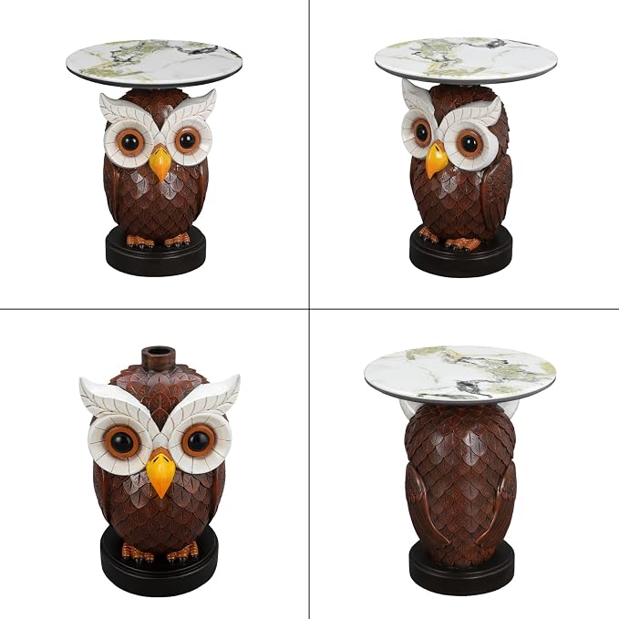 Realistic Colored Owl