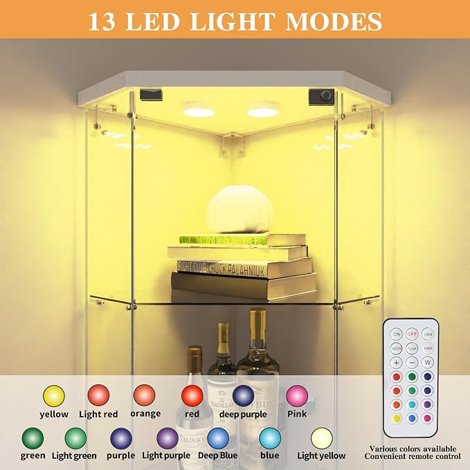 White-corner-led