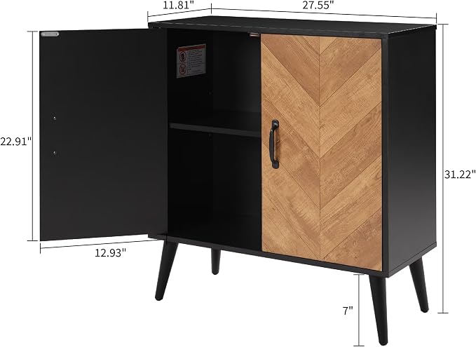 Black Natural Wood