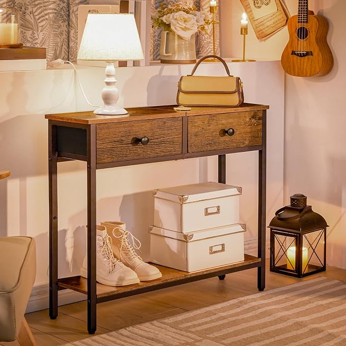 Rustic Brown and Black