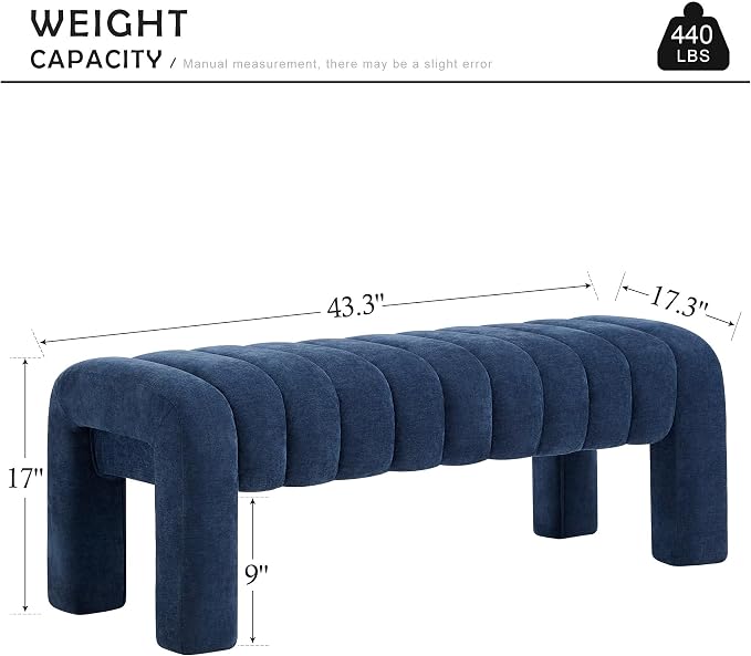 Blue Chenille