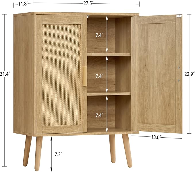 Natural, 2 Doors