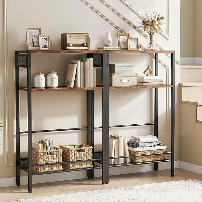 Rustic Brown + Black